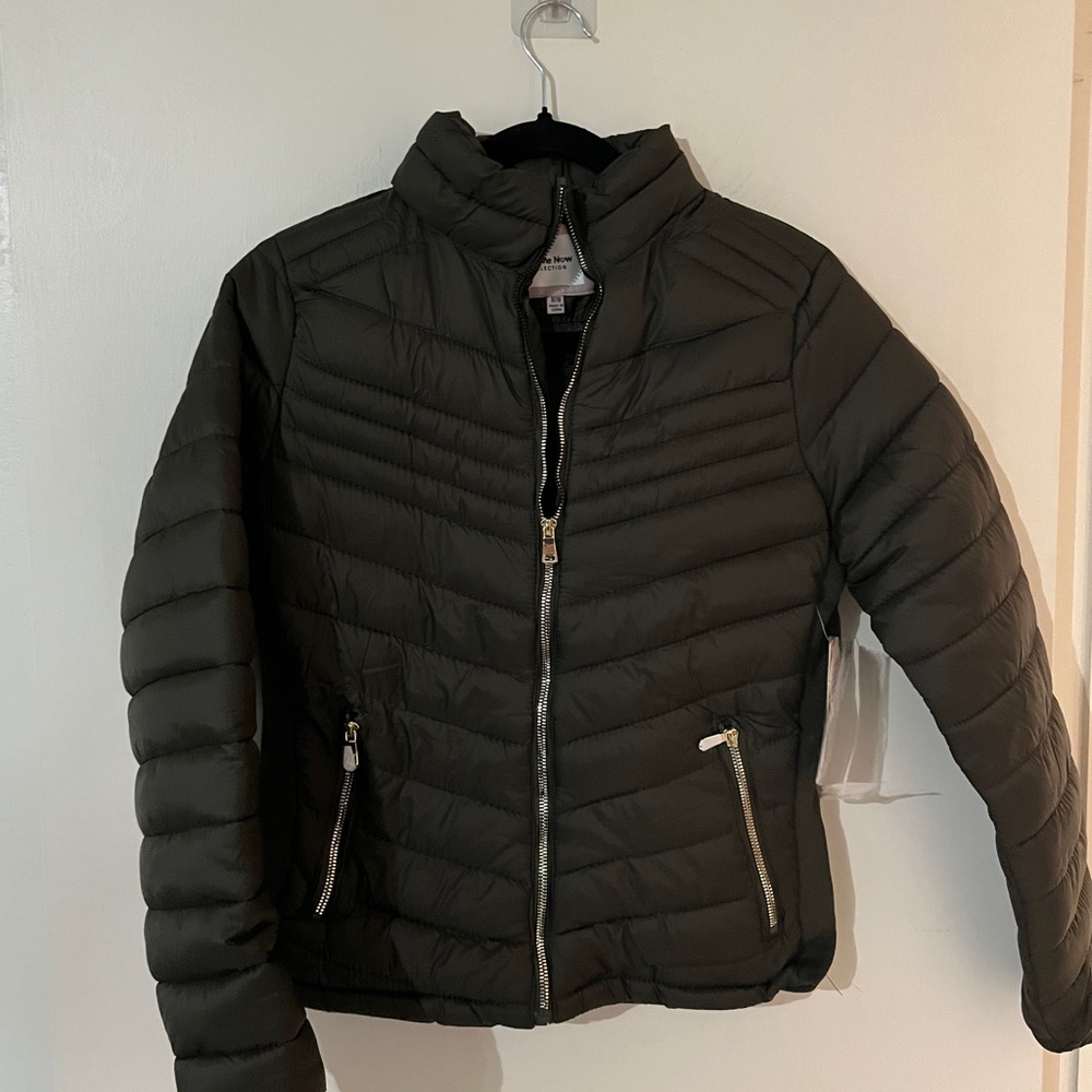 Marshalls Women's Dark Olive Puffer Jacket